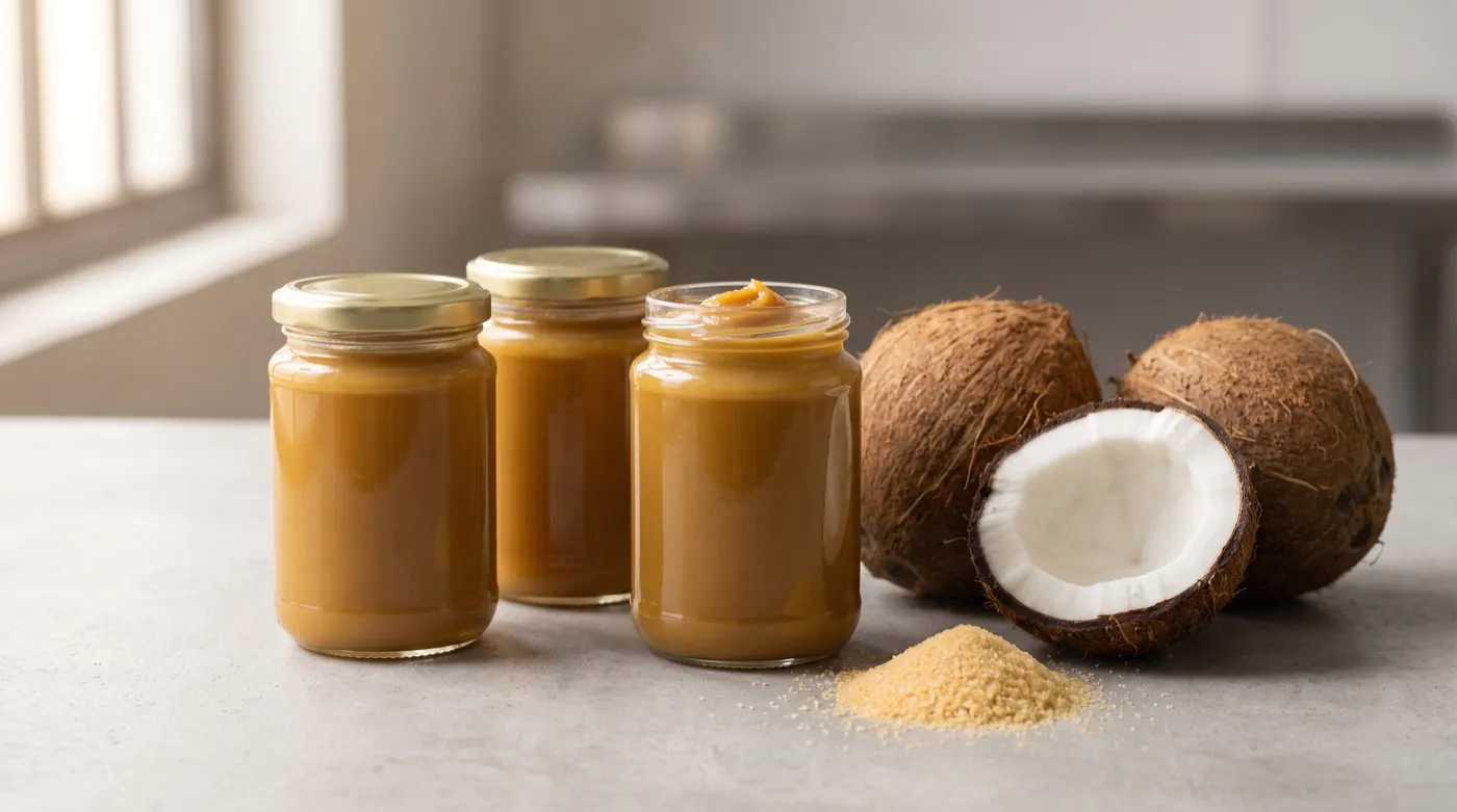 Retail glass jars filled and sealed on the Silk Route Ventures line, ready for a customer's label