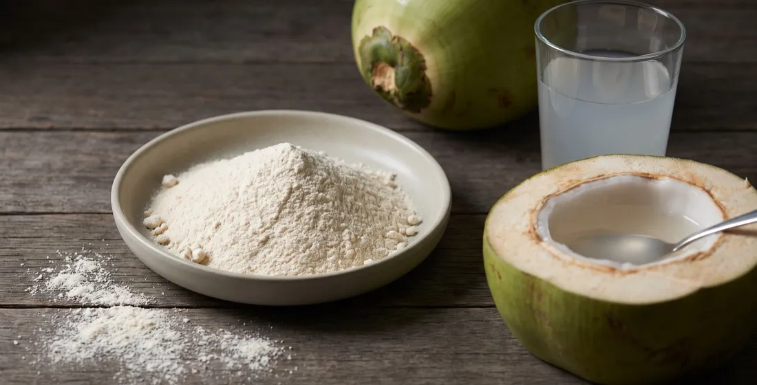 Coconut Water Powder: Spray-Drying Yield, Carriers, and Cost