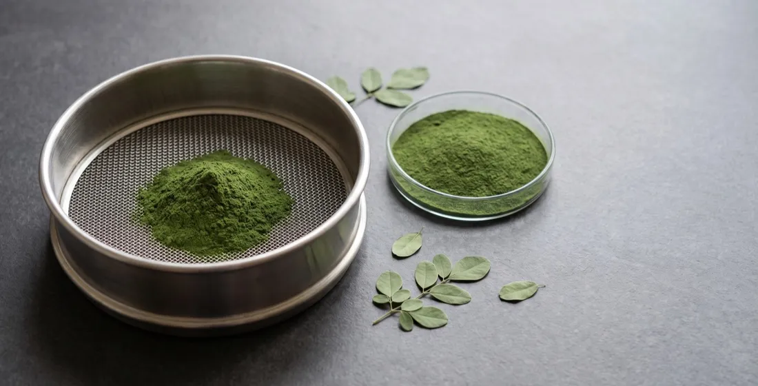 Moringa Leaf Powder Spec for Greens Blends and Capsule SKUs