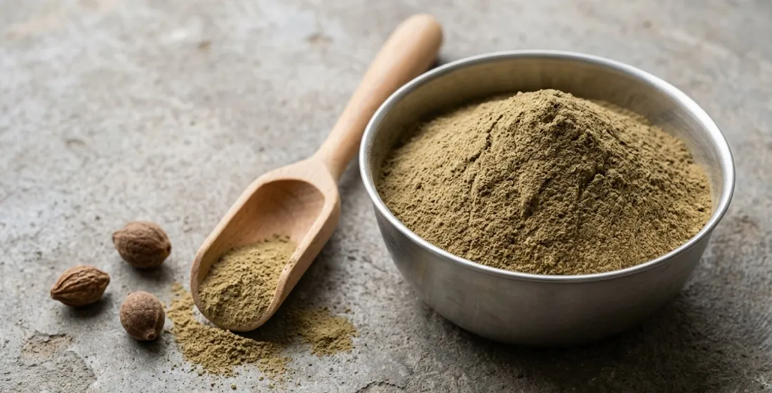Triphala Formulation for Adaptogen Blends - Ratios, Particle Size, and Clean-Label Claims