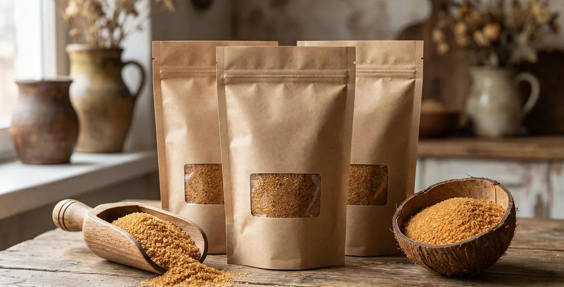 Private Label Coconut Sugar in Retail Pouches: Granulation, Caking Control and MOQ