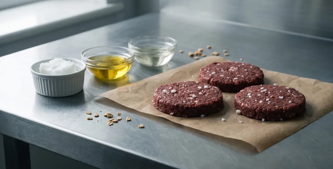 Vegan Burger Patty Fat: Coconut vs Sunflower vs MCT Compared